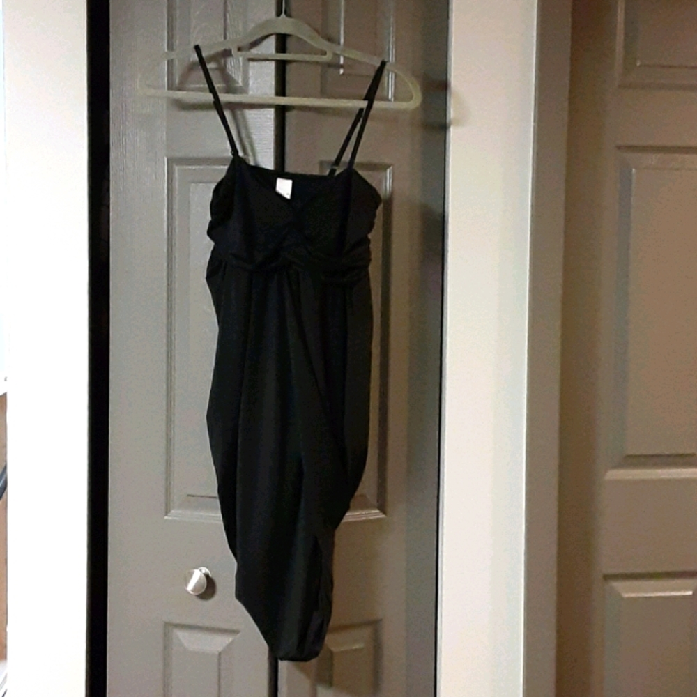 Little black bubble dress